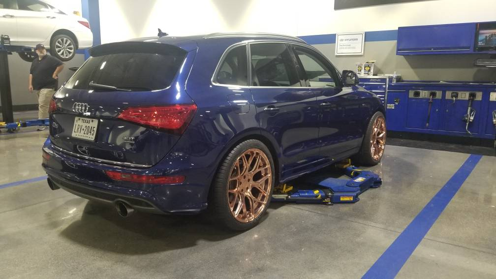 photo 4 Audi SQ5 custom wheels   21x10.5, ET +30, tire size 295/35 R21. x ET 