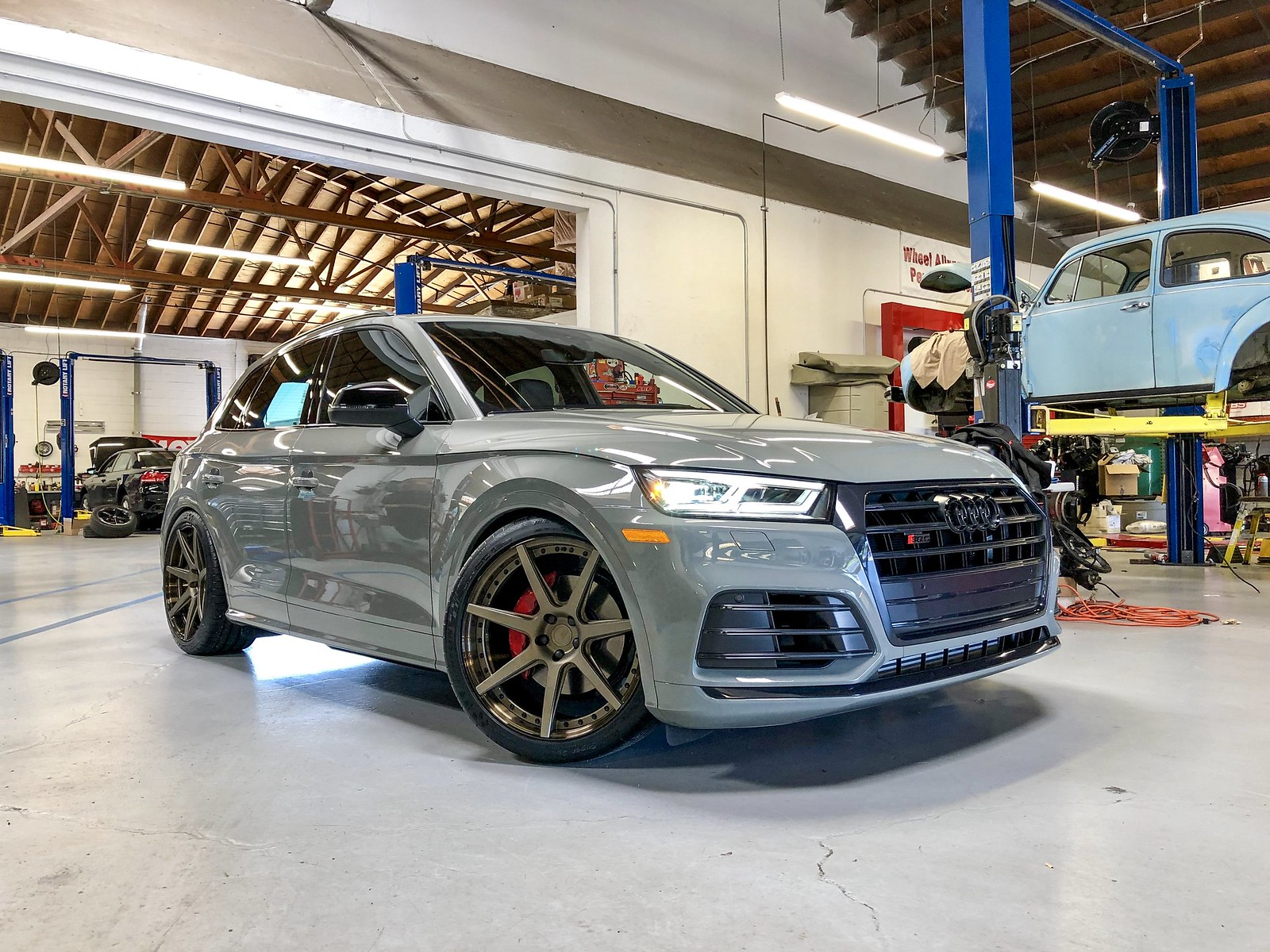 photo 1 Audi SQ5 custom wheels  HBR7 21x10.0, ET +30, tire size 285/35 R21. x ET 