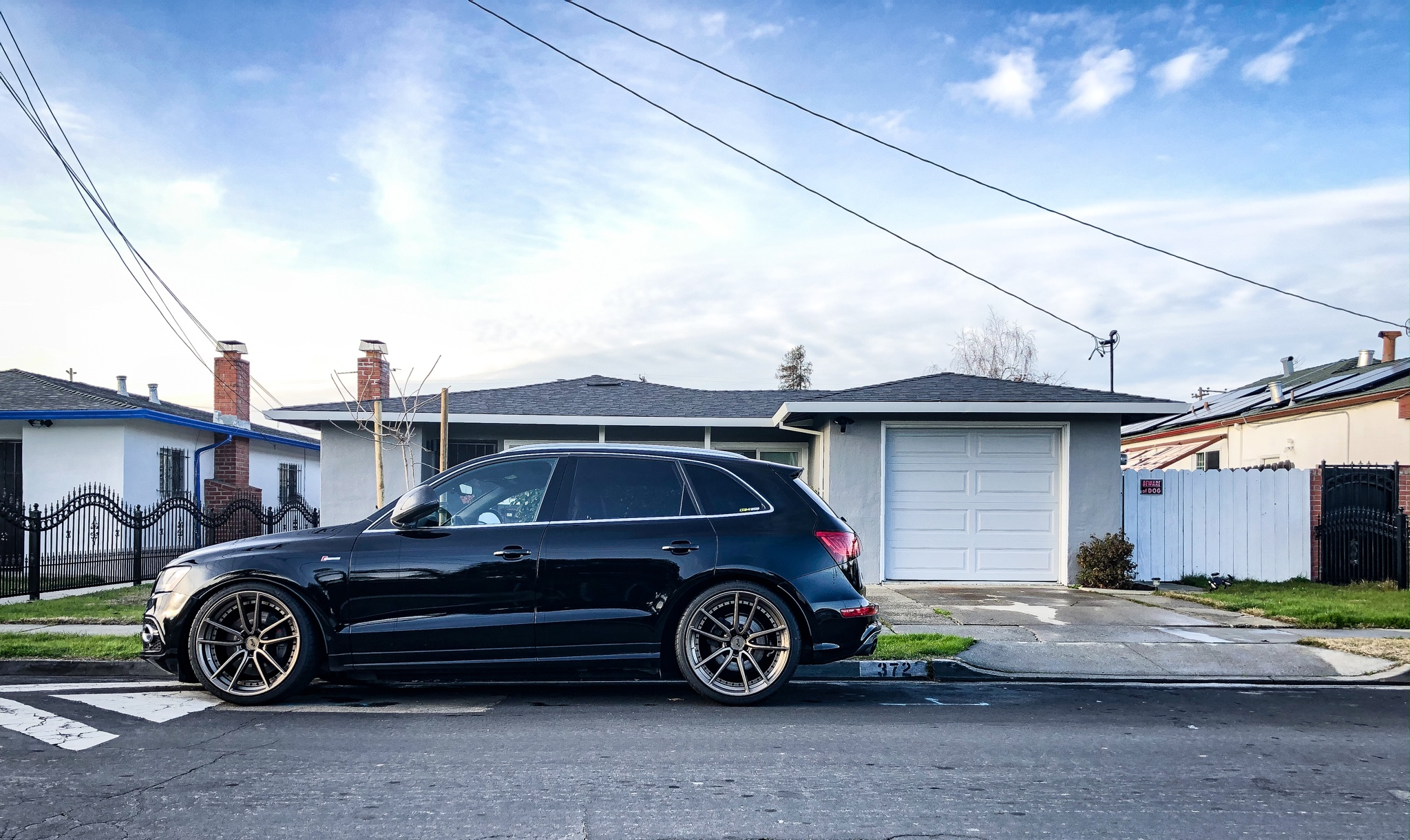 photo 1 Audi SQ5 custom wheels 22x10.5, ET +40, tire size 265/35 R22. x ET