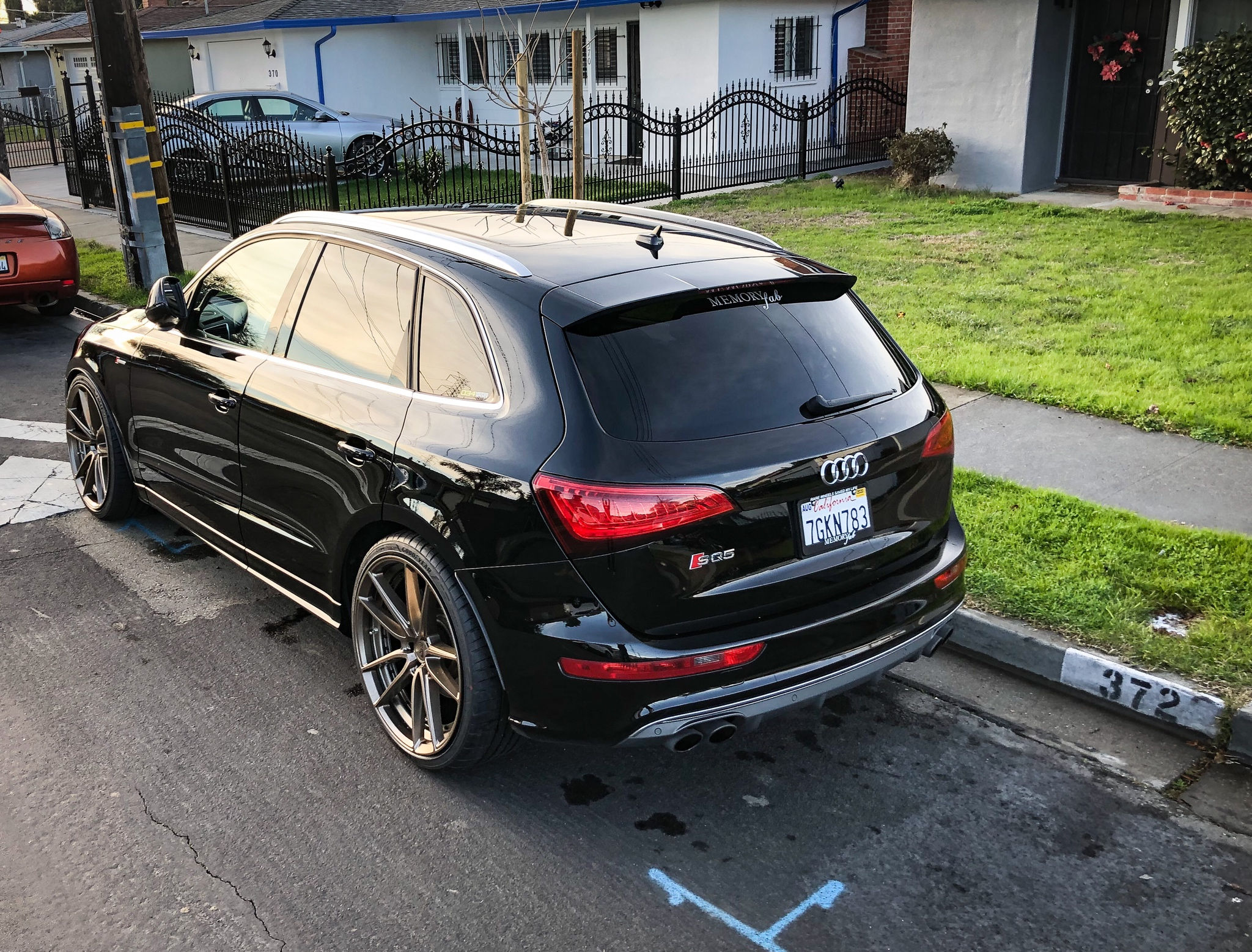 photo 2 Audi SQ5 custom wheels 22x10.5, ET +40, tire size 265/35 R22. x ET