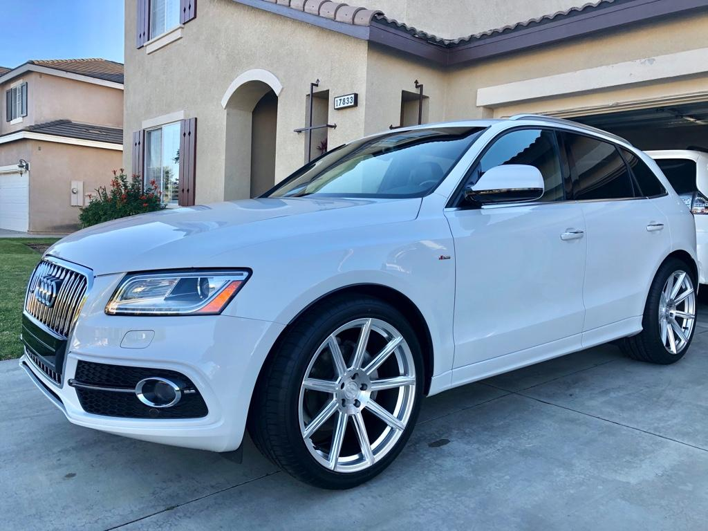 photo 1 Audi SQ5 custom wheels 21x10.5, ET +28, tire size 295/35 R21. x ET
