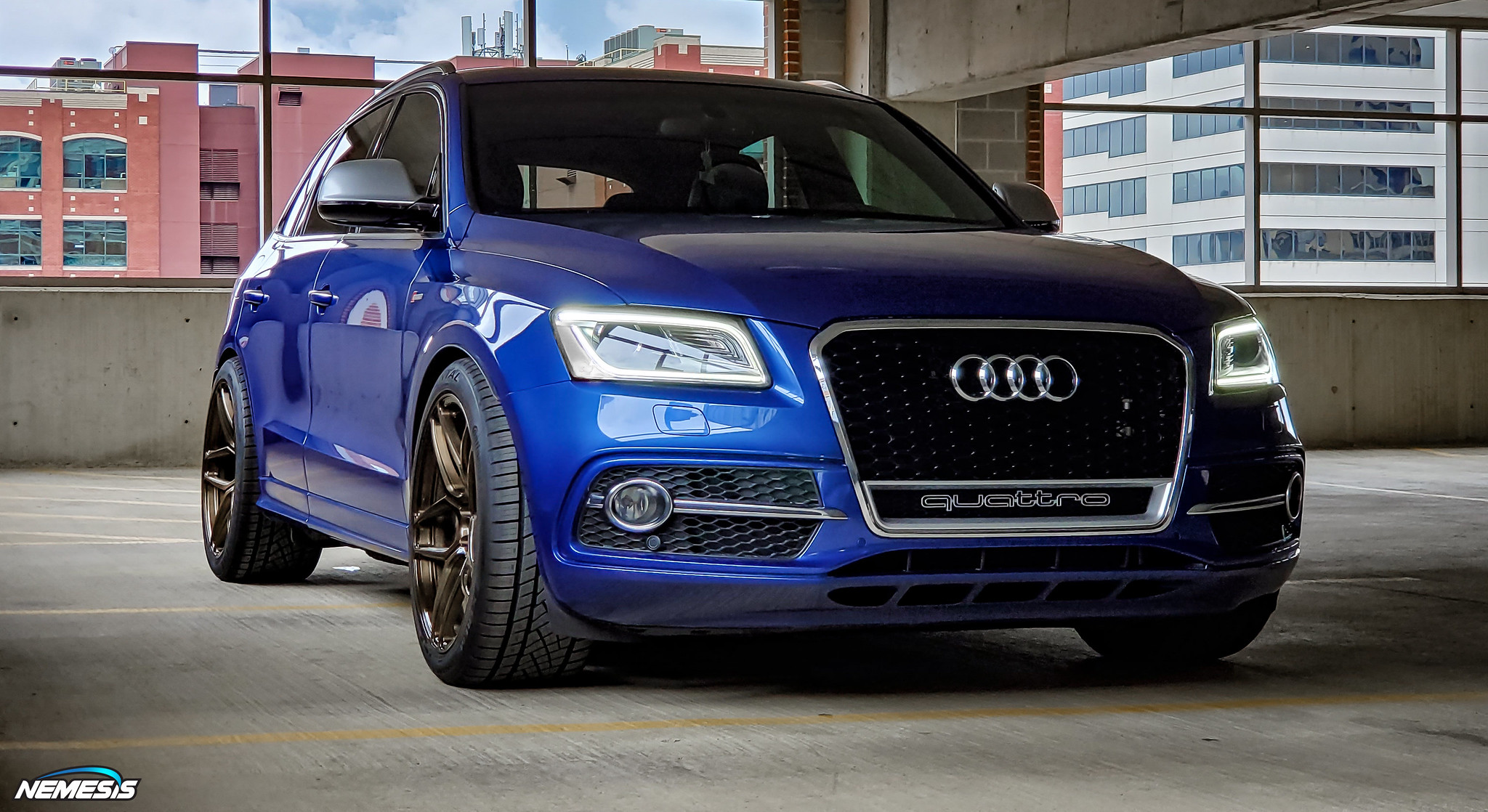 photo 1 Audi SQ5 custom wheels RZ053 21x10.5, ET +25, tire size 295/35 R21. x ET