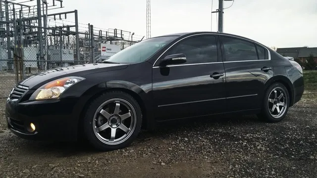 photo 1 Nissan Altima custom wheels   18x8.0, ET +35, tire size 235/45 R18. x ET 