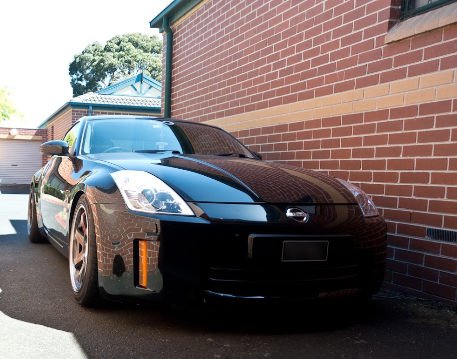 photo 2 Nissan 350Z custom wheels Rays Engineering Volk Racing TE37SL 18x10.0, ET +20, tire size 255/40 R18. 18x11.0 ET+18 275/40 R18
