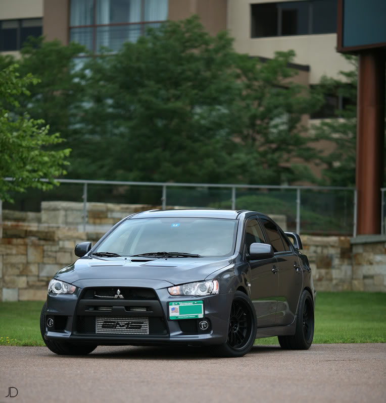 photo 1 Mitsubishi Lancer Evolution custom wheels   18x10.0, ET +20, tire size 275/35 R18. x ET 