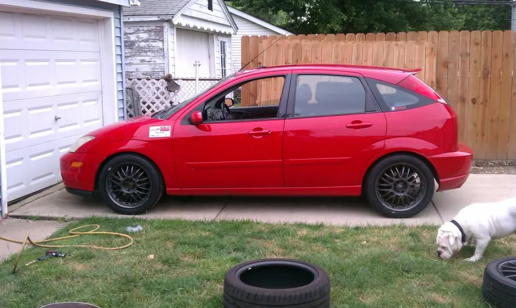 photo 2 Ford Focus custom wheels 17x7.0, ET +42, tire size 225/45 R17. x ET
