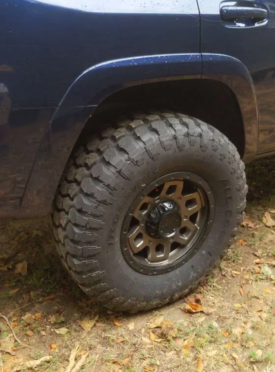 photo 3 Toyota 4Runner custom wheels   17x12.0, ET +1, tire size 35X12.5 R17. x ET 