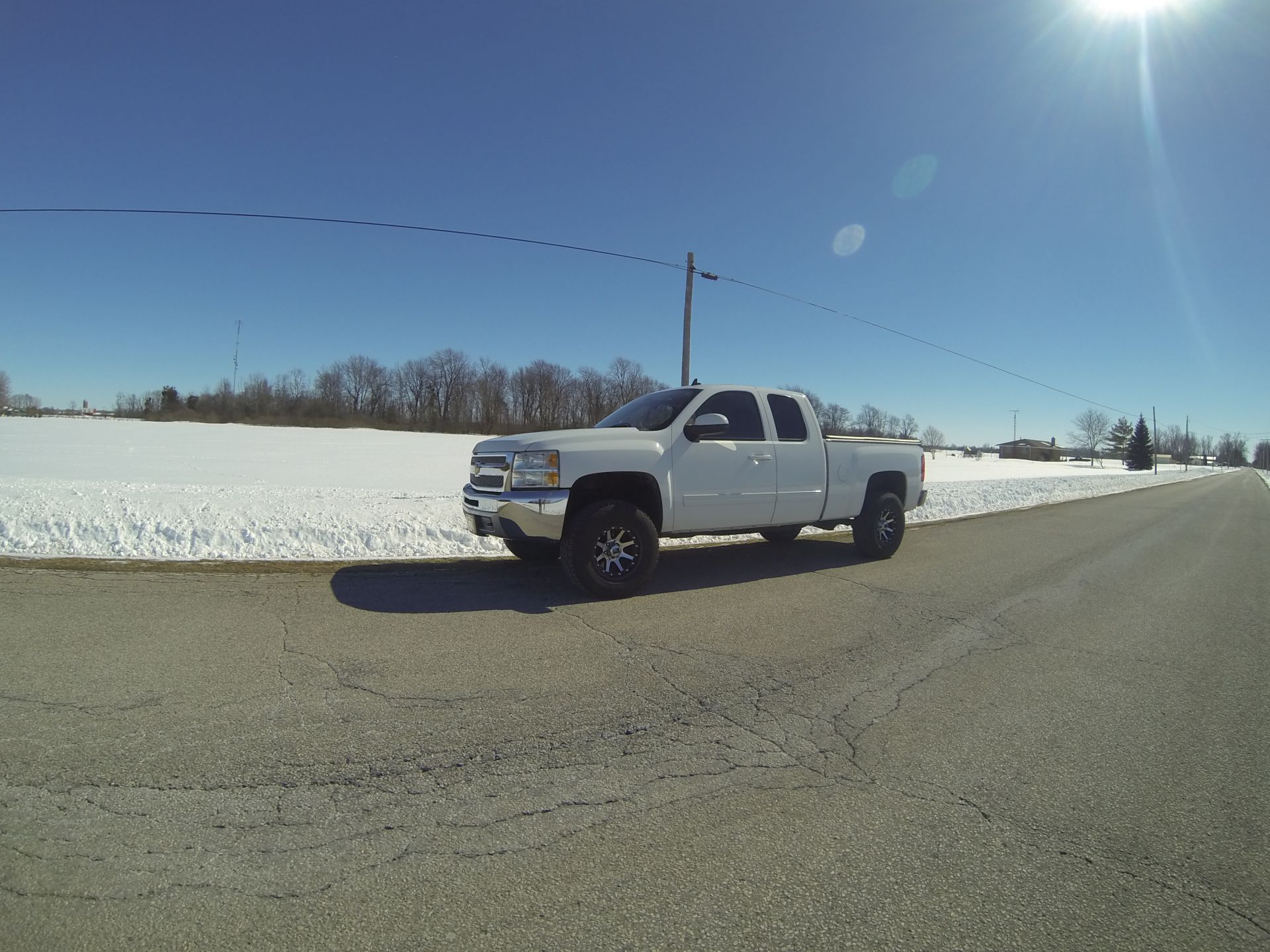 photo 3 Chevrolet Silverado 1500 custom wheels   17x9.0, ET -12, tire size 285/70 R17. x ET 
