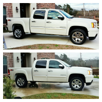 2013 GMC Sierra 1500 custom wheel setup