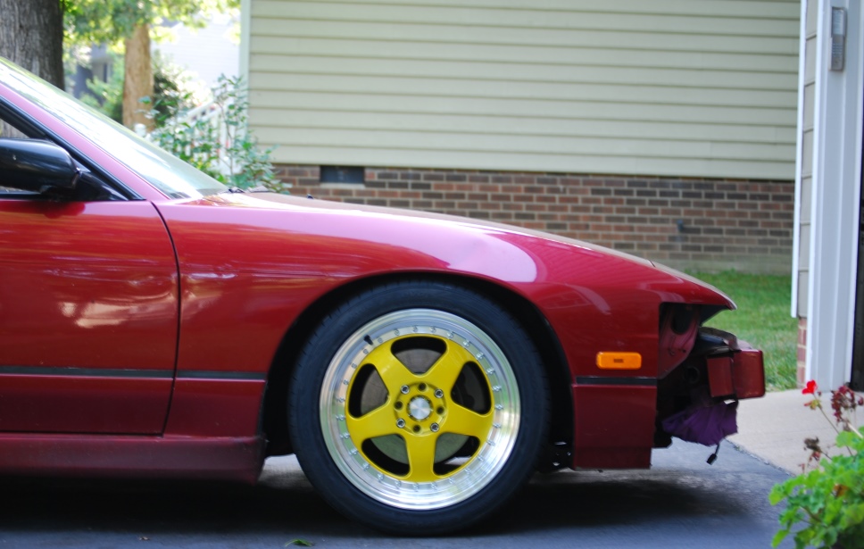 photo 4 Nissan S13 custom wheels JNC 010 17x8.0, ET +30, tire size 225/45 R17. 17x8.0 ET+30