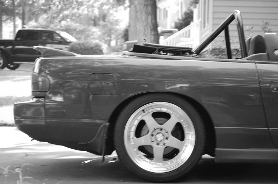 photo 5 Nissan S13 custom wheels JNC 010 17x8.0, ET +30, tire size 225/45 R17. 17x8.0 ET+30