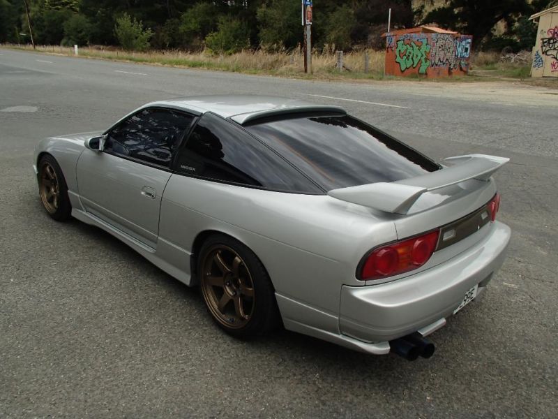 photo 2 Nissan S13 custom wheels RaysVolk TE37 17x9.0, ET +22, tire size 215/35 R17. x ET