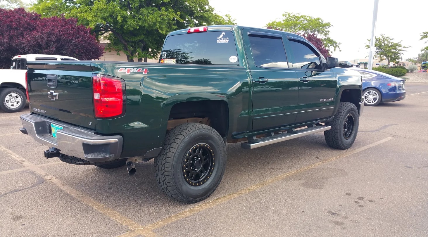 photo 5 Chevrolet Silverado 1500 custom wheels   17x8.5, ET 0, tire size 315/70 R17. x ET 