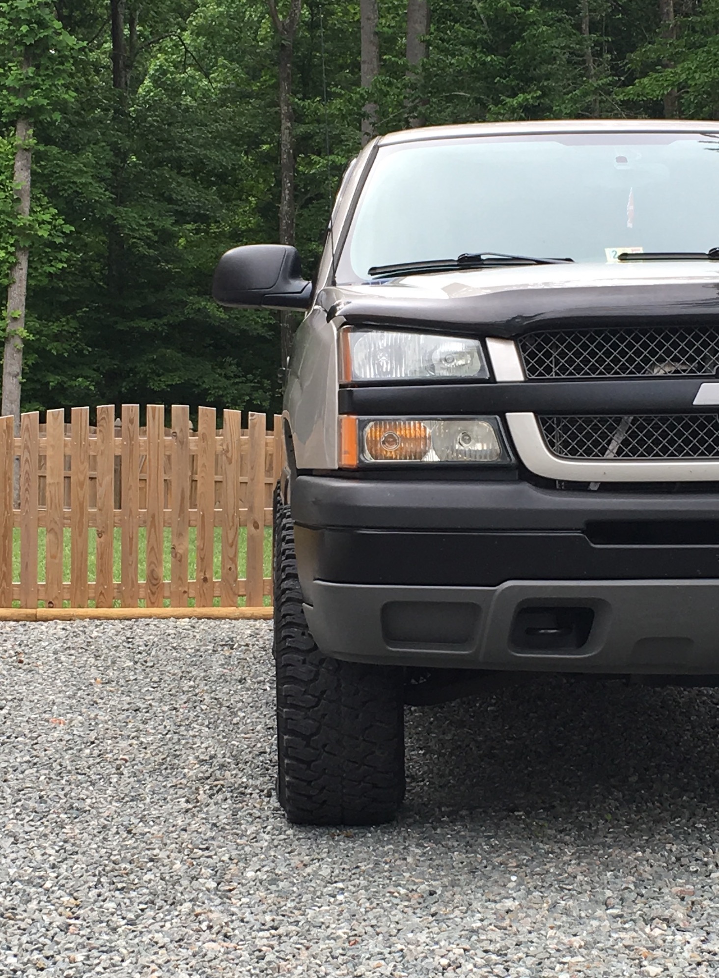 photo 1 Chevrolet Silverado 1500 custom wheels   17x9.0, ET , tire size 33X12.5 R17. x ET 