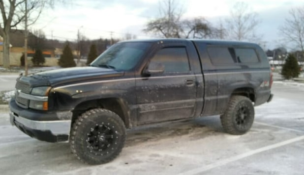 photo 3 Chevrolet Silverado 1500 custom wheels 17x9.0, ET 0, tire size 265/70 R17. x ET