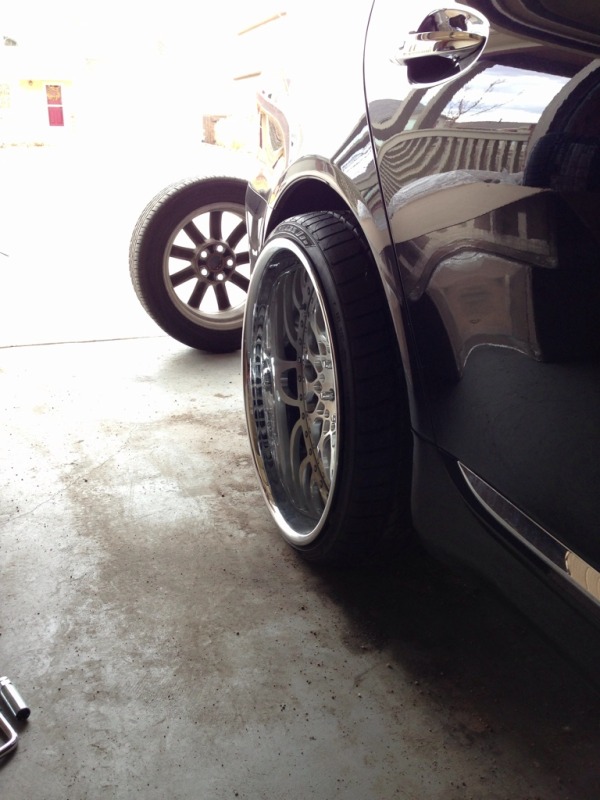 photo 1 Lexus LS 460 custom wheels VIP Modular VX-110 22x10.5, ET 0, tire size 255/30 R22. 22x12.0 ET-6 295/25 R22