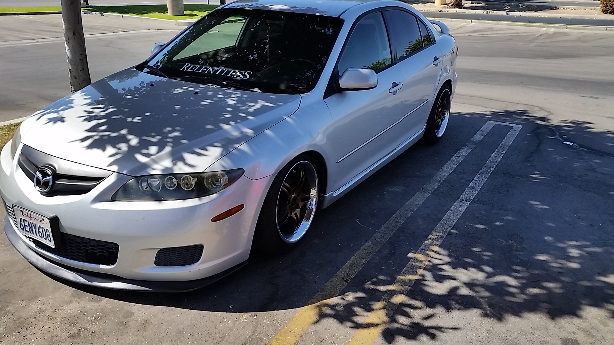 photo 2 Mazda Mazda6 custom wheels   17x9.0, ET +45, tire size 225/45 R17. x ET 225/45 R