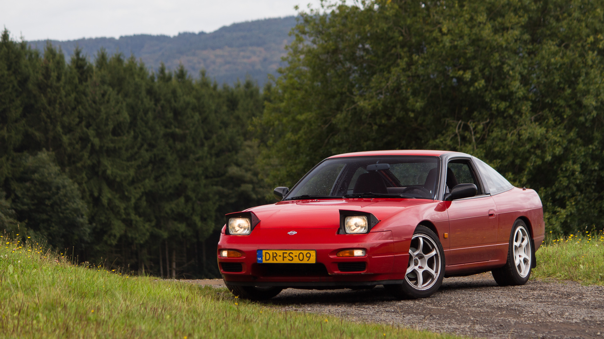photo 1 Nissan S13 custom wheels Rota Boost 17x8.0, ET +30, tire size 225/45 R17. 17x8.0 ET+30