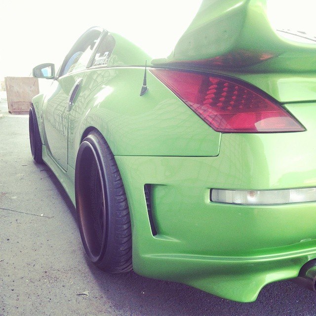 photo 1 Nissan 350Z custom wheels Work VS-XX 20x10.0, ET 0, tire size 235/35 R20. 20x12.0 ET-4 275/30 R20
