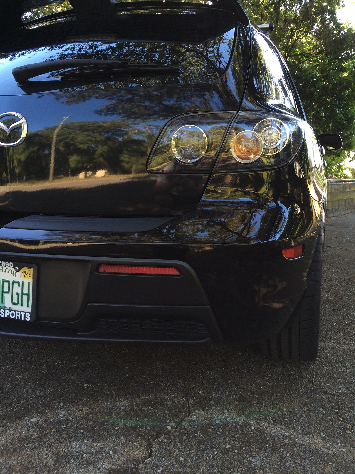 photo 2 Mazda MAZDASPEED3 custom wheels Enkei EVO 8 17x8.0, ET +37, tire size 245/45 R17. x ET