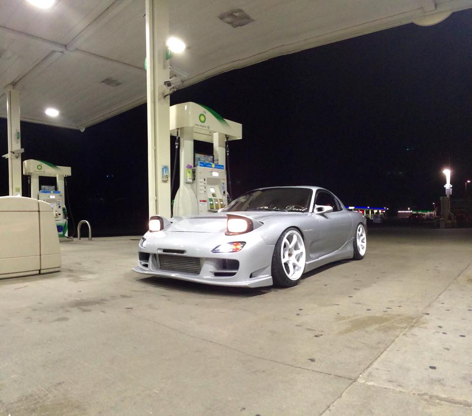 photo 1 Mazda RX-7 custom wheels Advan  RG II  18x10.0, ET +25, tire size 235/40 R18. 18x10.0 ET+25 255/35 R18