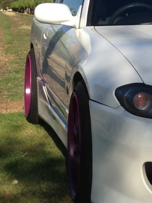 photo 1 Nissan S15 custom wheels Work Xd9 18x9.5, ET +20, tire size 215/40 R18. 18x10.5 ET+20 225/40 R18