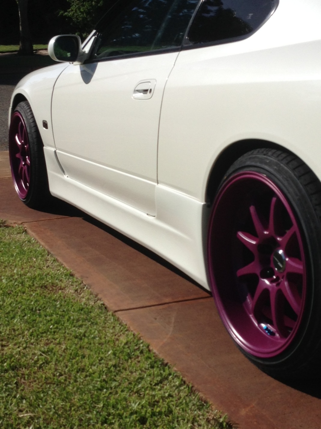 photo 3 Nissan S15 custom wheels Work Xd9 18x9.5, ET +20, tire size 215/40 R18. 18x10.5 ET+20 225/40 R18