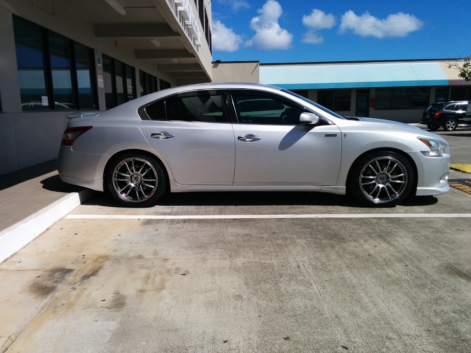 photo 1 Nissan Maxima custom wheels Enkei GTC01 19x9.5, ET +42, tire size 245/40 R19. x ET 