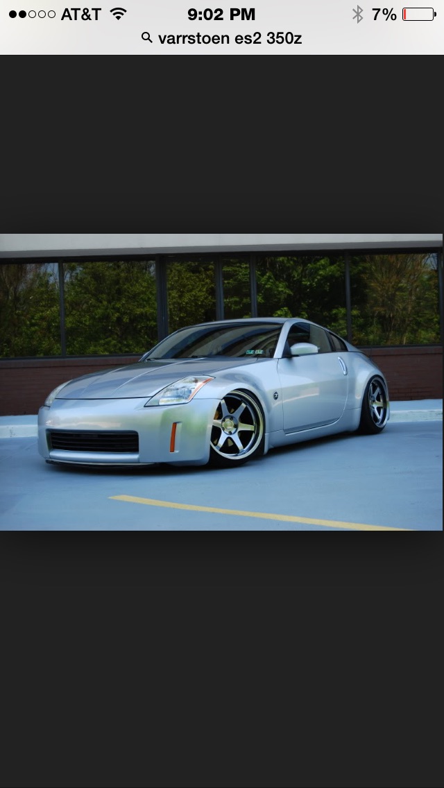 photo 2 Nissan 350Z custom wheels Varrstoen Es2 19x9.5, ET +12, tire size 245/35 R19. 19x10.5 ET+12 275/30 R19