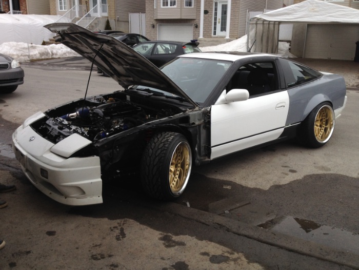 photo 4 Nissan S13 custom wheels Work Vsxx 18x10.5, ET -36, tire size 225/40 R18. 18x12.0 ET-29 265/35 R18