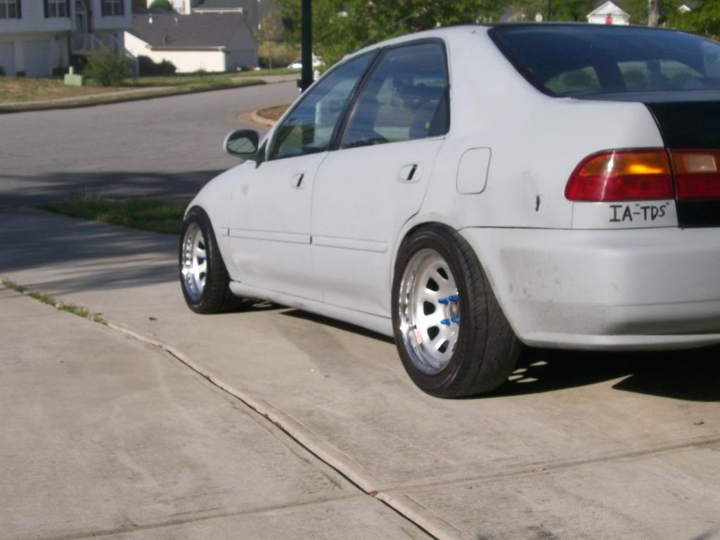photo 1 Honda Civic custom wheels   15x8.0, ET 0, tire size 195/45 R15. x ET 