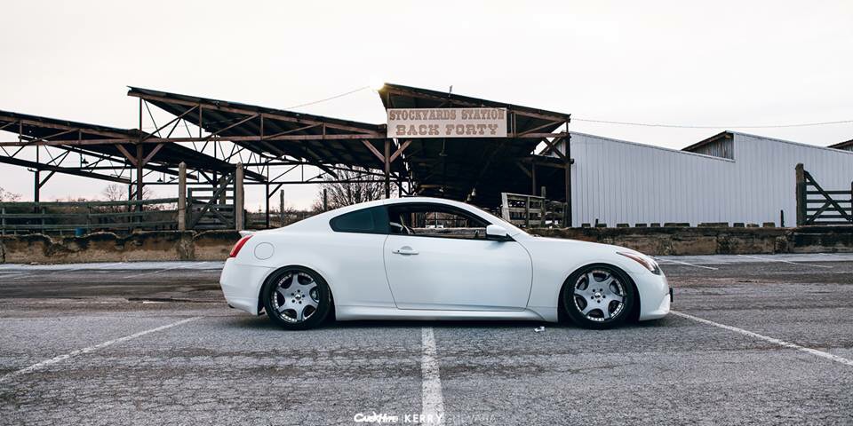 photo 7 Infiniti G37 custom wheels Weds Kranze Bazreia 19x10.0, ET -37, tire size 225/35 R19. 19x10.5 ET-26 235/35 R19