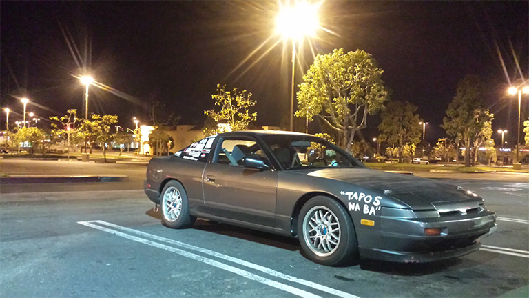 photo 2 Nissan S13 custom wheels Crimson Sparco NS2 16x9.0, ET +32, tire size 205/55 R16. 16x9.0 ET+38 225/50 R16