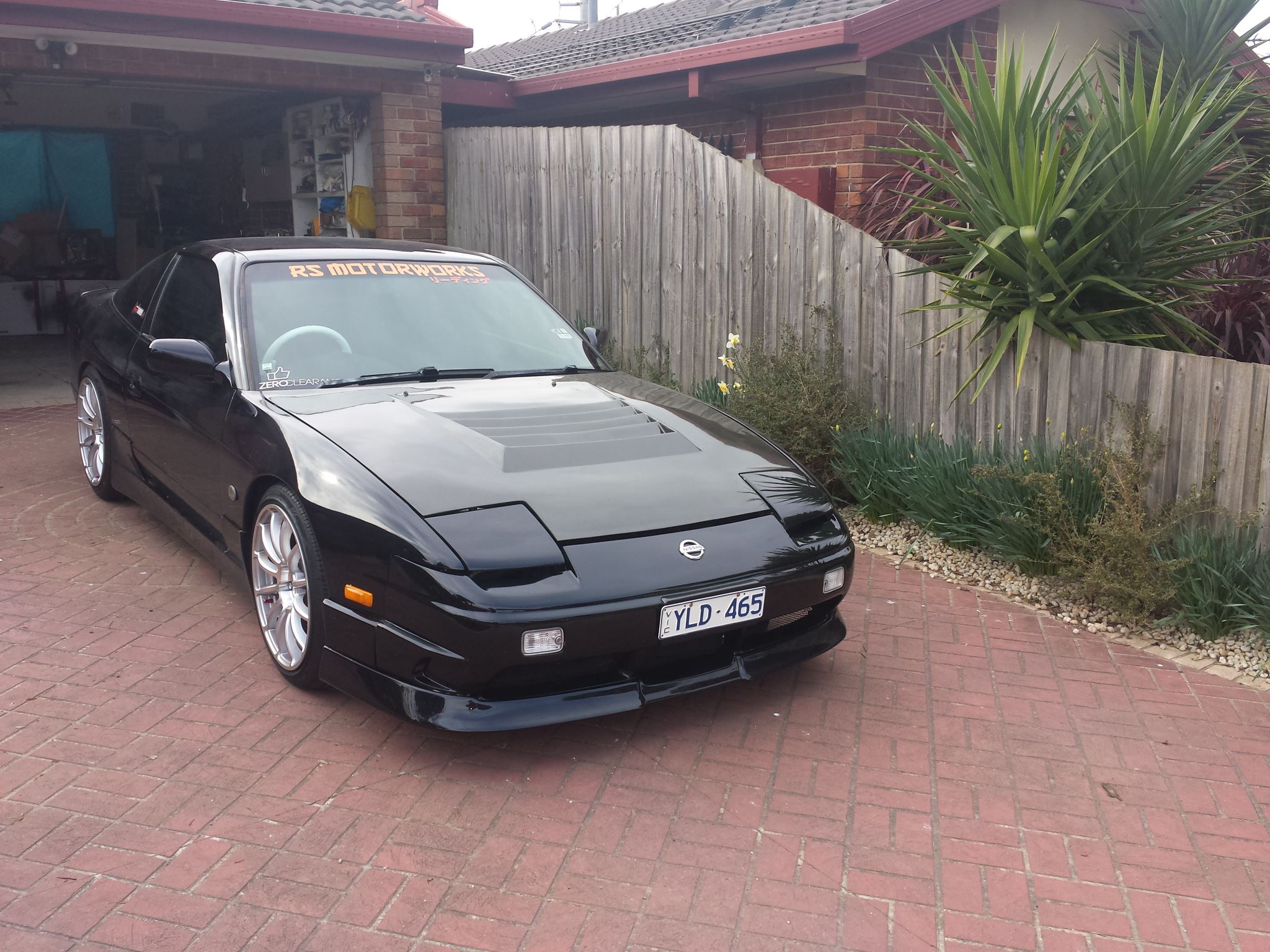 photo 1 Nissan S13 custom wheels Koya Bathurst SM 18x8.5, ET +25, tire size 225/40 R18. 18x9.5 ET+30 235/40 R18