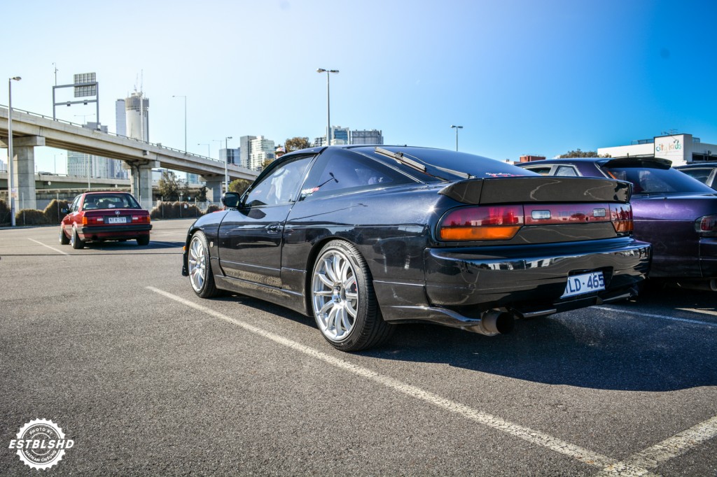 photo 3 Nissan S13 custom wheels Koya Bathurst SM 18x8.5, ET +25, tire size 225/40 R18. 18x9.5 ET+30 235/40 R18