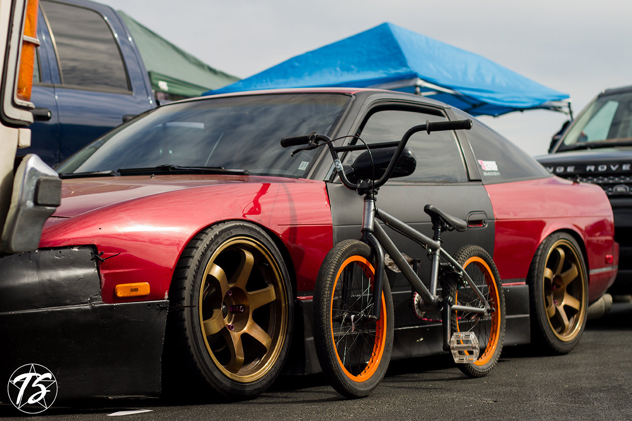 photo 5 Nissan S13 custom wheels Rota Grid 17x9.0, ET +12, tire size 245/40 R17. x ET 
