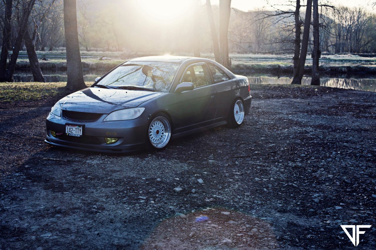 photo 5 Honda Civic custom wheels esm  002r 16x9.0, ET +15, tire size 205/45 R16. 16x9.0 ET+15 