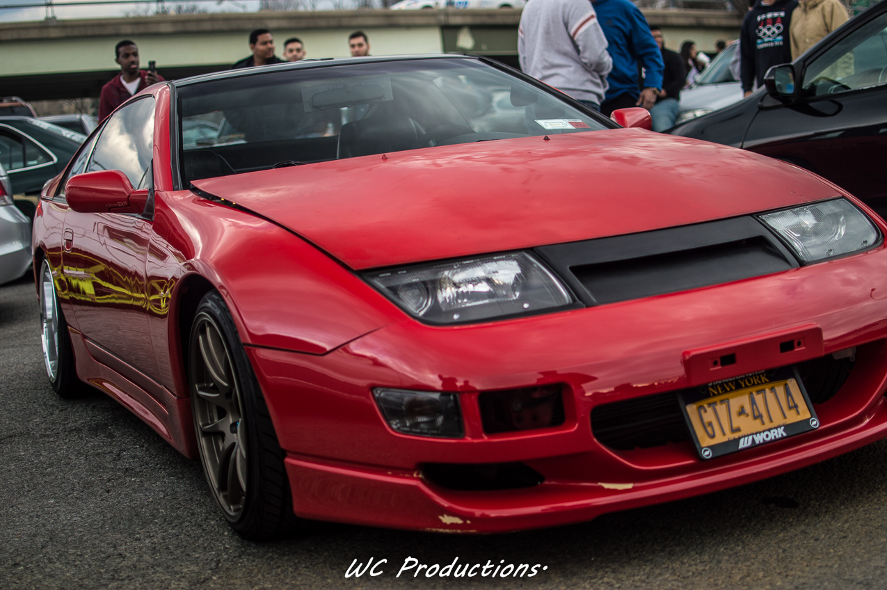 photo 2 Nissan 300ZX 2-seat custom wheels Work Emotion CR Kai 18x9.5, ET +30, tire size 225/35 R18. 18x10.0 ET+36 255/35 R18