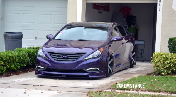 photo 1 Hyundai Sonata custom wheels Vossen cv3 20x10.0, ET +42, tire size 225/35 R20. 20x10.0 ET+42 225/30 R20