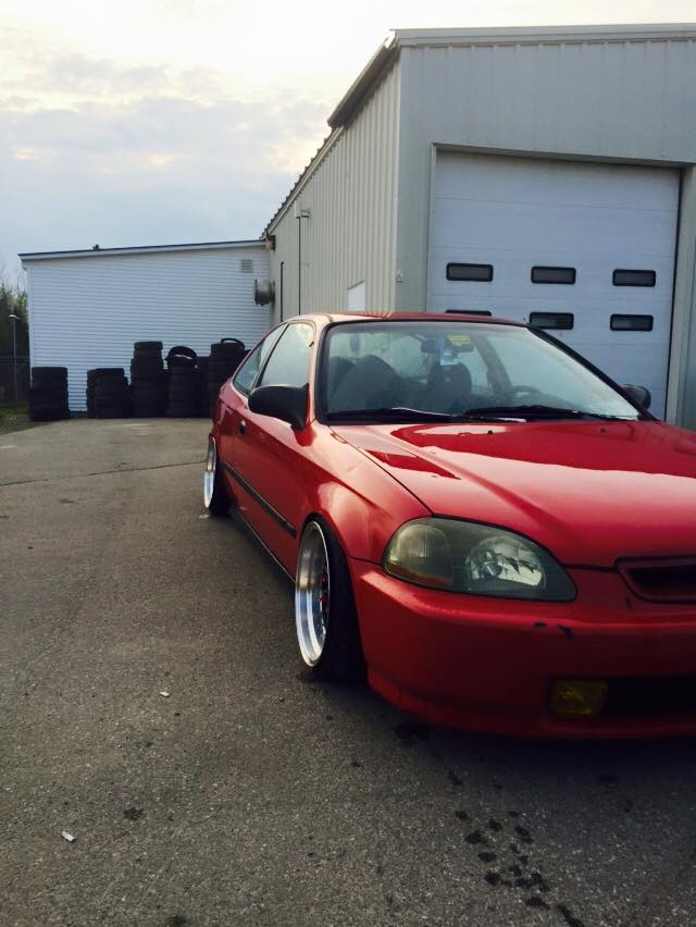 photo 3 Honda Civic custom wheels XXR 002 16x8.0, ET 0, tire size 165/40 R16. x ET 