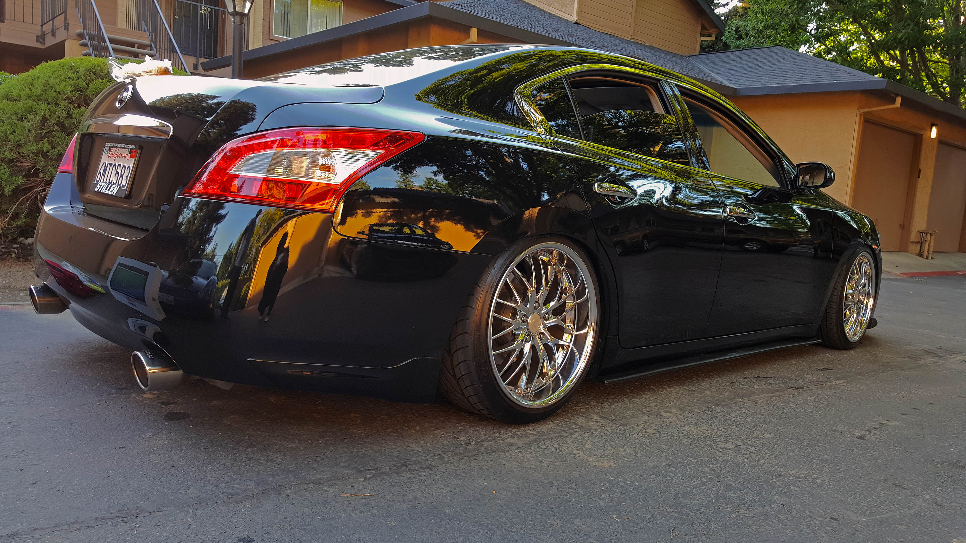 photo 2 Nissan Maxima custom wheels MRR GT1 19x8.5, ET +5, tire size 225/40 R19. 19x9.5 ET+10 245/35 R19
