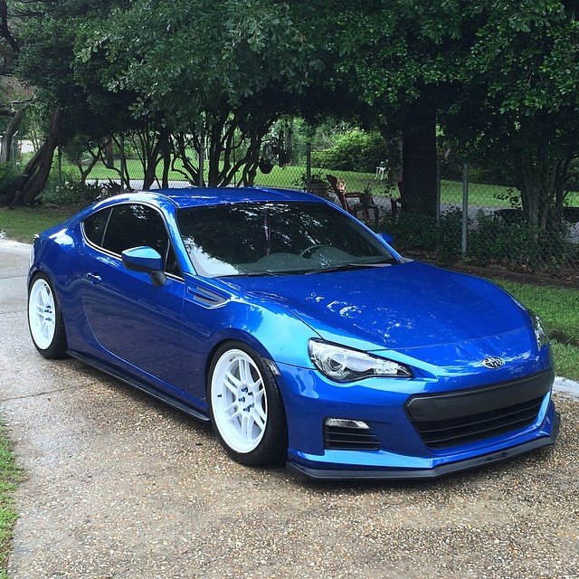 photo 1 Subaru BRZ custom wheels Enkei RPF-1 18x9.5, ET +38, tire size 245/35 R18. x ET 265/35 R