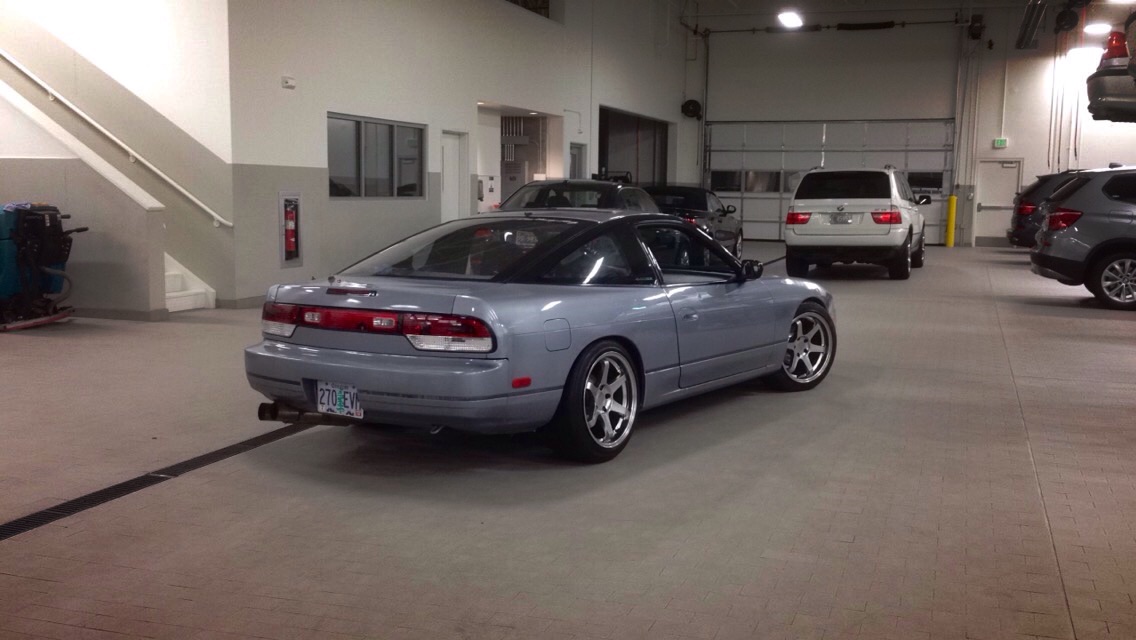photo 4 Nissan S13 custom wheels Varrstoen ES2 17x9.0, ET +22, tire size 225/45 R17. x ET 225/45 R