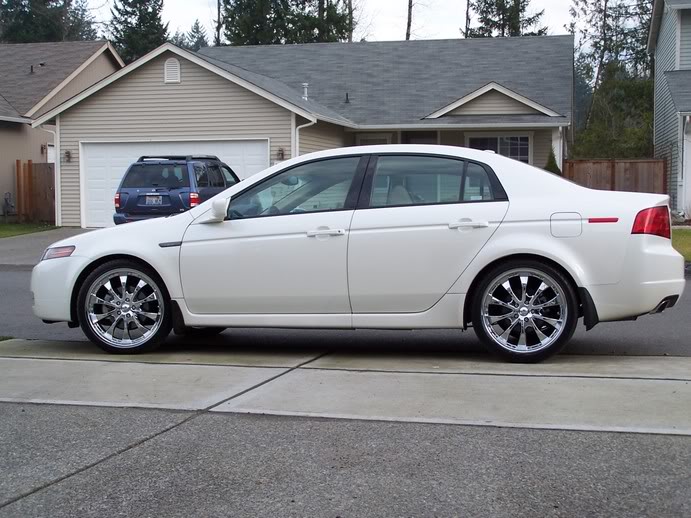 photo 1 Acura TL custom wheels Velocity 898 20x8.0, ET +45, tire size 245/35 R20. x ET 