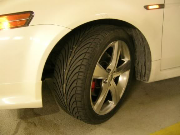 photo 1 Acura TL custom wheels Alessio Super 18x8.5, ET +35, tire size 245/40 R18. x ET 