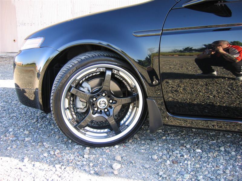 photo 3 Acura TL custom wheels VOLK SF Challenge 19x8.5, ET +34, tire size 245/35 R19. x ET 