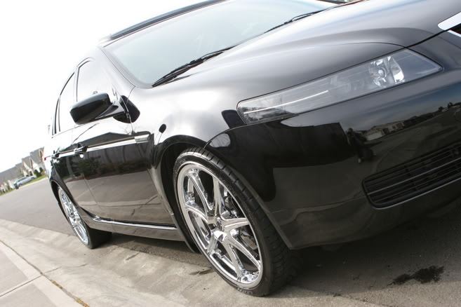 photo 1 Acura TL custom wheels Konig Prophet 20x7.5, ET +42, tire size 225/35 R20. x ET 