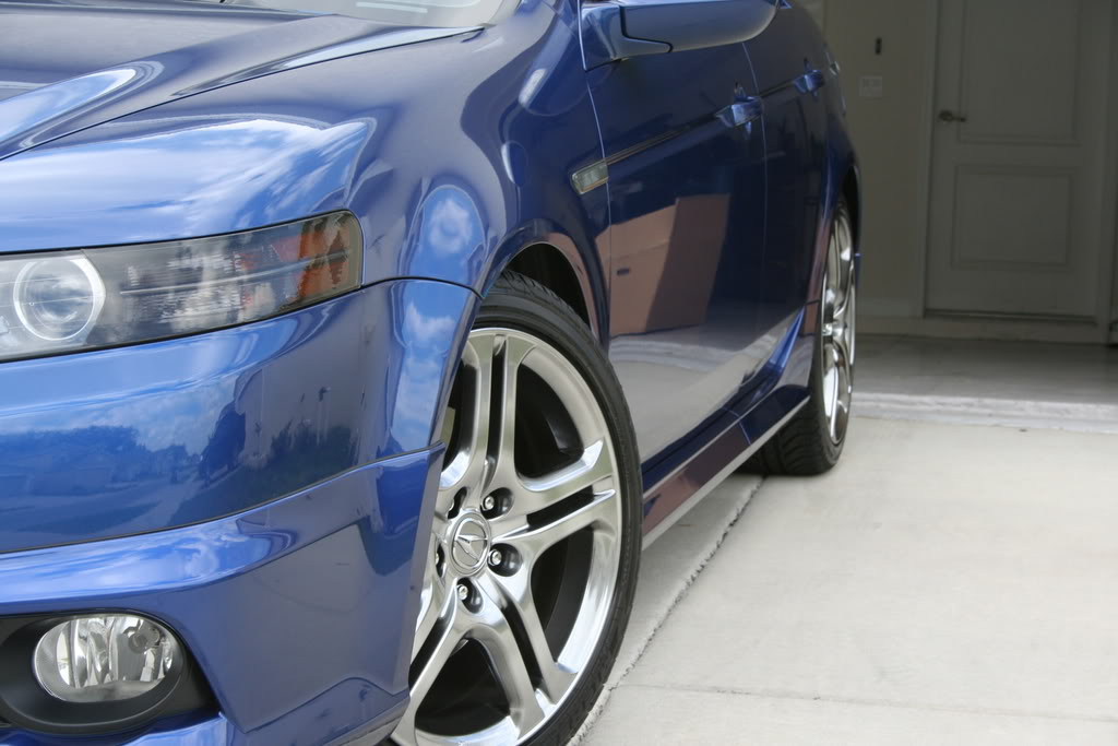 photo 1 Acura TL custom wheels OEM A Spec Ebony 18x8.0, ET +45, tire size 235/40 R18. x ET 