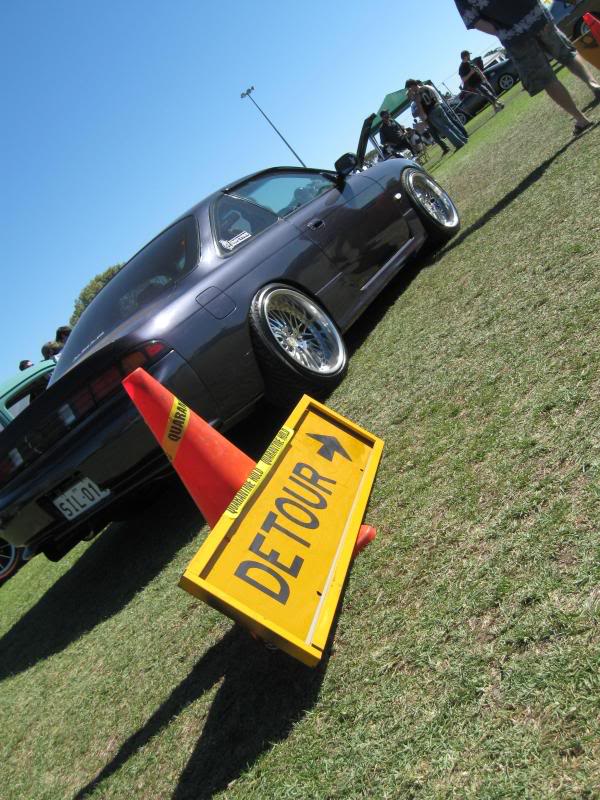 photo 2 Nissan S14 custom wheels Work Bersaglio 18x9.0, ET -5, tire size 225/40 R18. 18x10.0 ET0 235/40 R18
