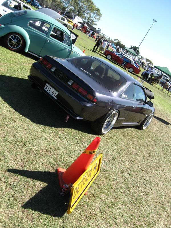 photo 3 Nissan S14 custom wheels Work Bersaglio 18x9.0, ET -5, tire size 225/40 R18. 18x10.0 ET0 235/40 R18